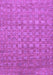 Machine Washable Abstract Purple Contemporary Area Rugs, wshcon284pur