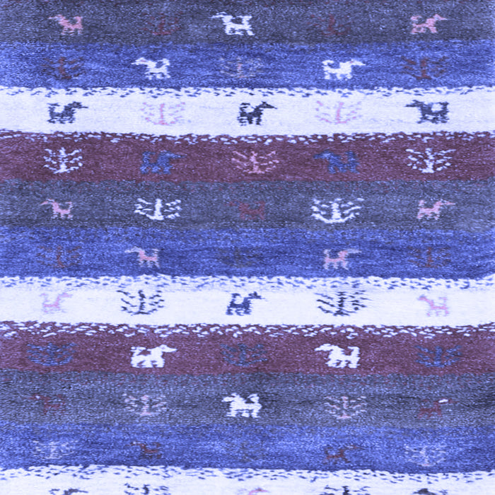 Southwestern Blue Country Rug, con2851blu