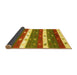 Sideview of Southwestern Yellow Country Rug, con2851yw