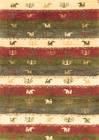 Southwestern Brown Country Rug, con2851brn