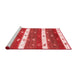 Country Red Washable Rugs