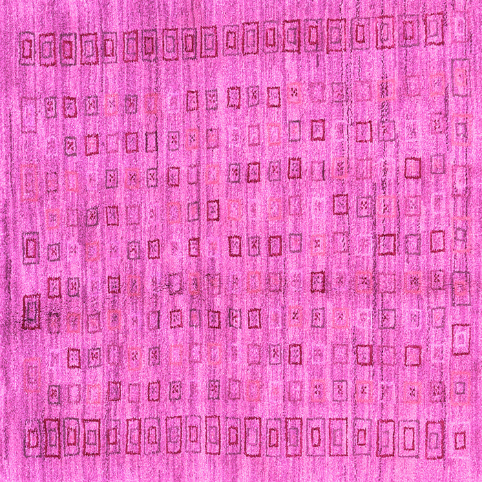 Square Abstract Pink Contemporary Rug, con2852pnk