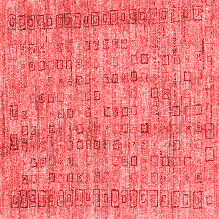Abstract Red Contemporary Rug, con2852red