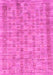 Machine Washable Abstract Pink Contemporary Rug, wshcon2852pnk