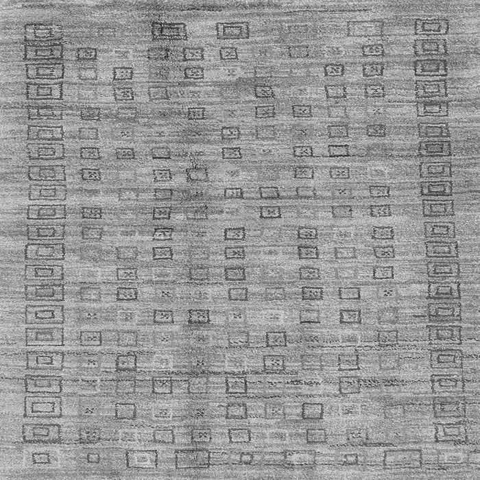 Serging Thickness of Abstract Gray Contemporary Rug, con2852gry