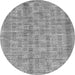 Square Abstract Gray Contemporary Rug, con2852gry