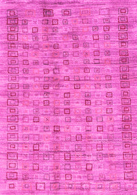 Abstract Pink Contemporary Rug, con2852pnk