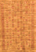 Serging Thickness of Machine Washable Abstract Orange Contemporary Area Rugs, wshcon2852org