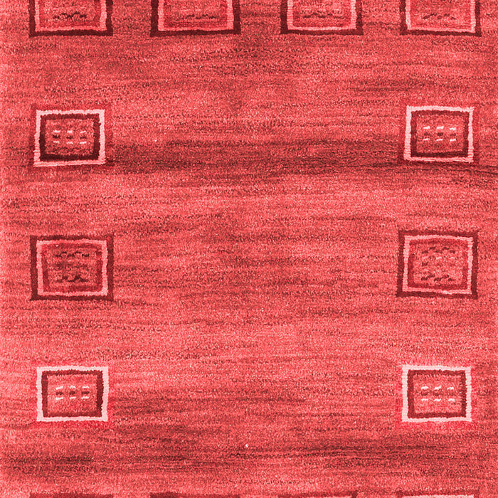 Abstract Red Contemporary Area Rugs