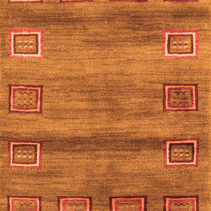 Serging Thickness of Machine Washable Abstract Orange Contemporary Area Rugs, wshcon2853org