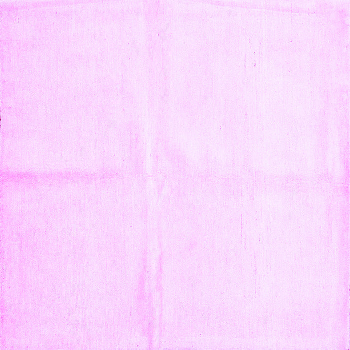 Square Solid Purple Modern Rug, con2855pur