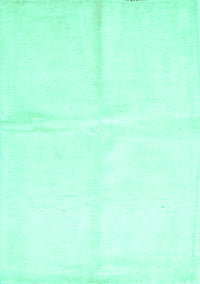 Solid Turquoise Modern Rug, con2855turq