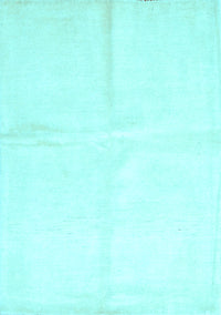 Solid Light Blue Modern Rug, con2855lblu