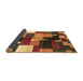 Sideview of Abstract Brown Contemporary Rug, con2856brn