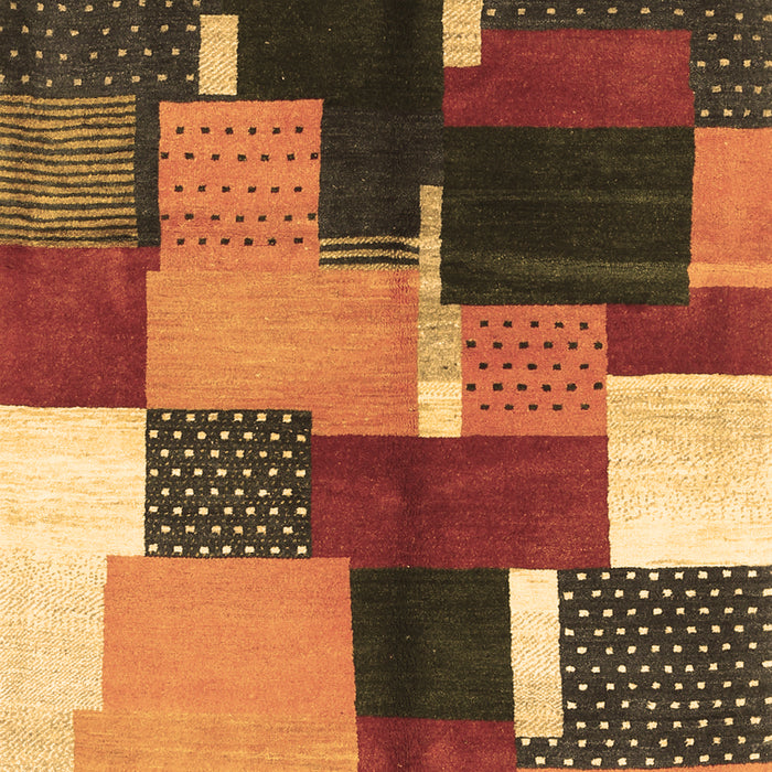 Abstract Brown Contemporary Rug, con2856brn