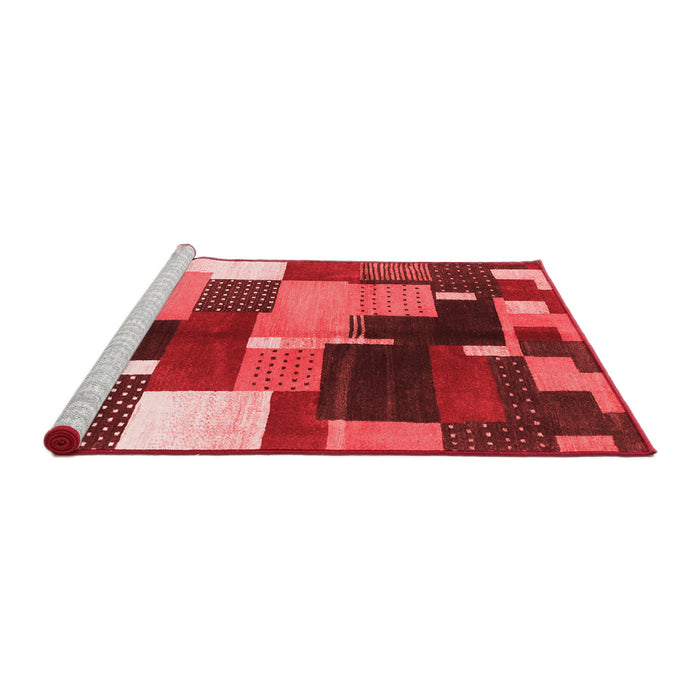 Contemporary Red Washable Rugs