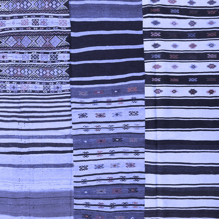 Southwestern Blue Country Rug, con2857blu