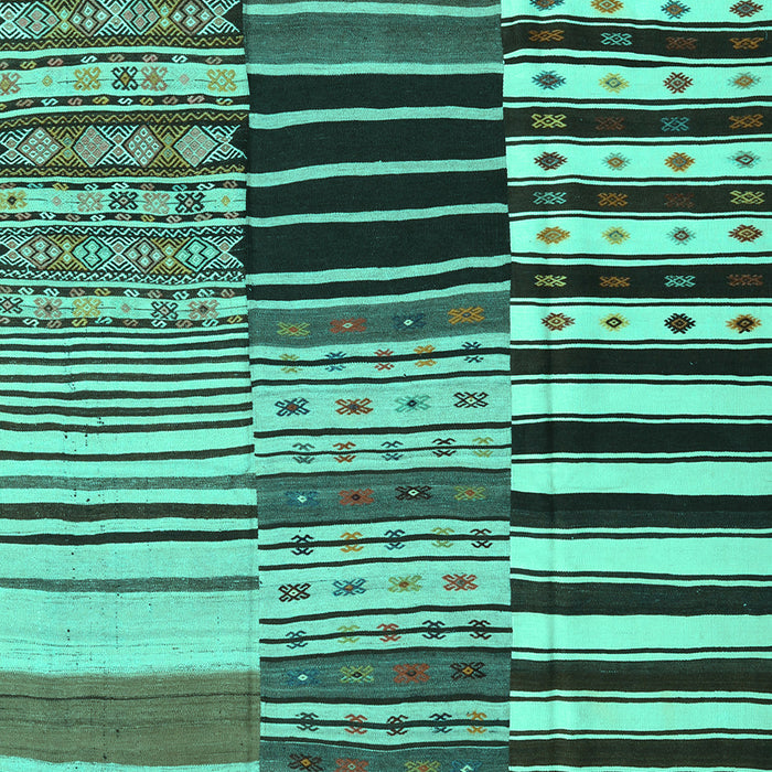 Southwestern Turquoise Country Rug, con2857turq