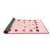 Solid Red Modern Area Rugs