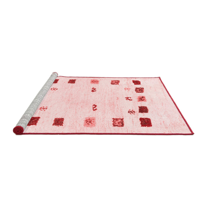 Modern Red Washable Rugs