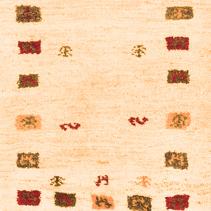 Solid Orange Modern Rug, con2858org
