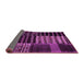 Sideview of Patchwork Pink Transitional Rug, con2859pnk