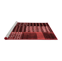 Transitional Red Washable Rugs