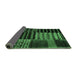 Sideview of Patchwork Emerald Green Transitional Rug, con2859emgrn