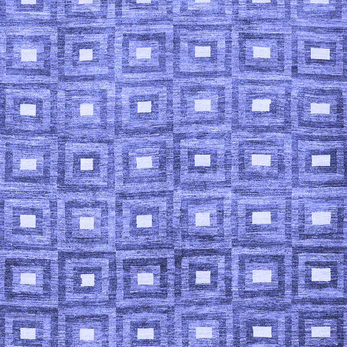 Abstract Blue Contemporary Rug, con285blu