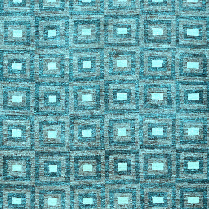 Machine Washable Abstract Light Blue Contemporary Rug, wshcon285lblu
