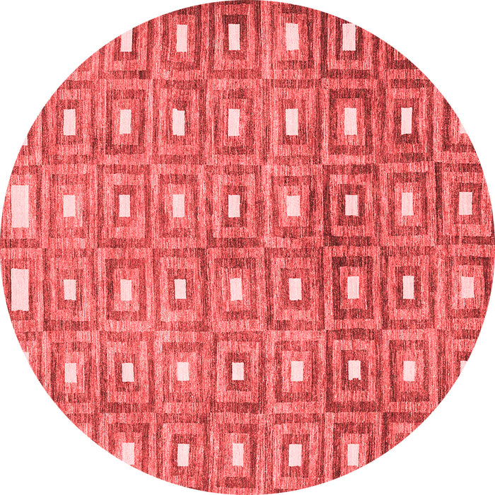 Abstract Red Contemporary Rug, con285red