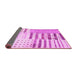 Sideview of Patchwork Pink Transitional Rug, con2860pnk