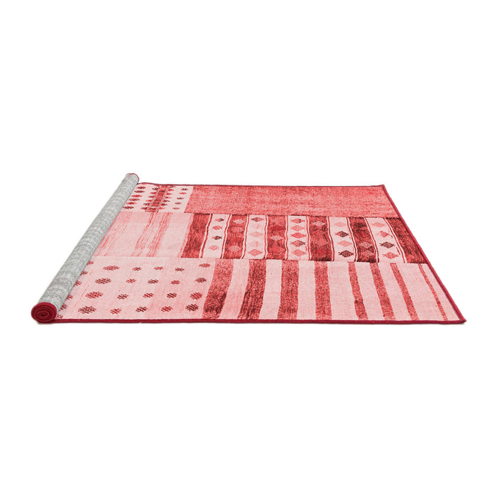 Transitional Red Washable Rugs