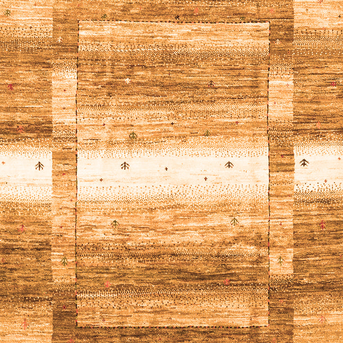 Serging Thickness of Machine Washable Abstract Orange Contemporary Area Rugs, wshcon2861org