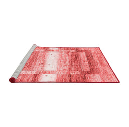 Contemporary Red Washable Rugs