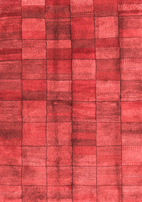 Abstract Red Contemporary Rug, con2862red