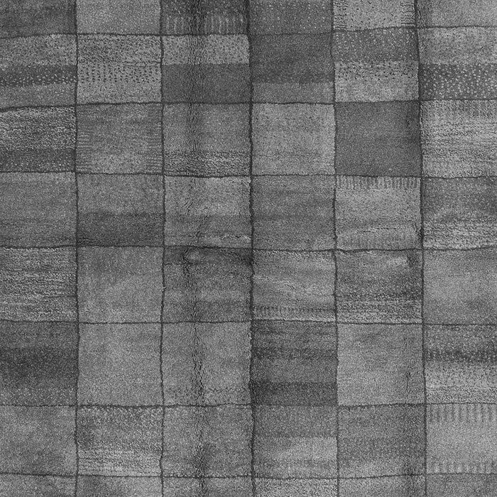 Abstract Gray Contemporary Rug, con2862gry