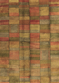 Abstract Brown Contemporary Rug, con2862brn