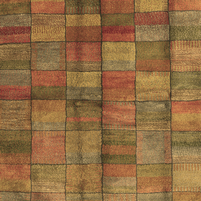 Abstract Brown Contemporary Rug, con2862brn