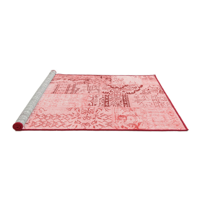 Transitional Red Washable Rugs