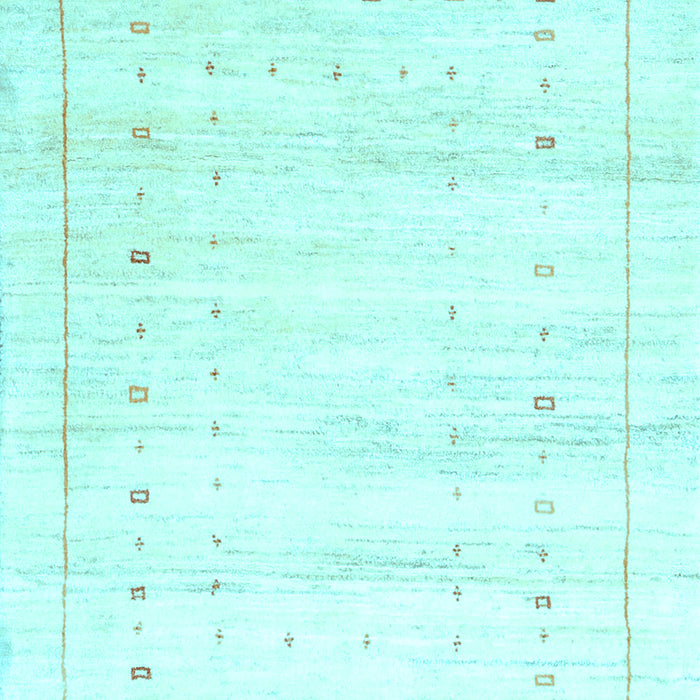 Solid Light Blue Modern Rug, con2864lblu