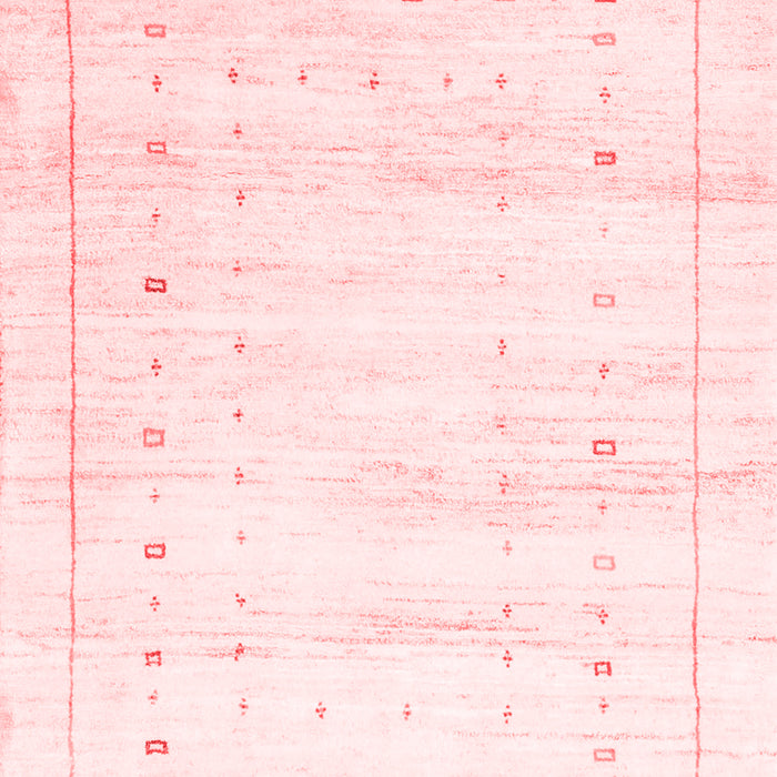 Machine Washable Solid Red Modern Rug, wshcon2864red