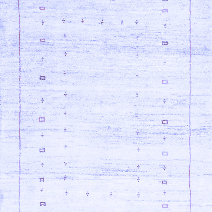 Solid Blue Modern Rug, con2864blu