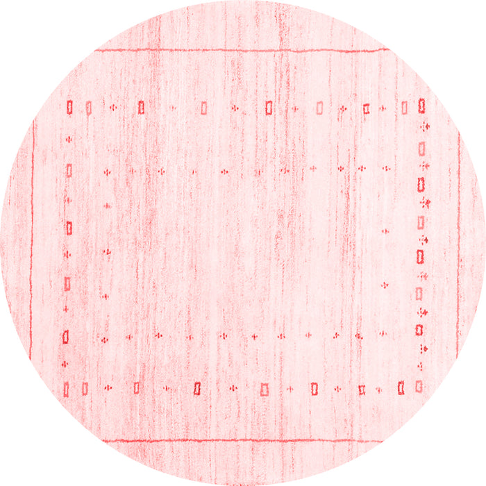 Machine Washable Solid Red Modern Rug, wshcon2864red