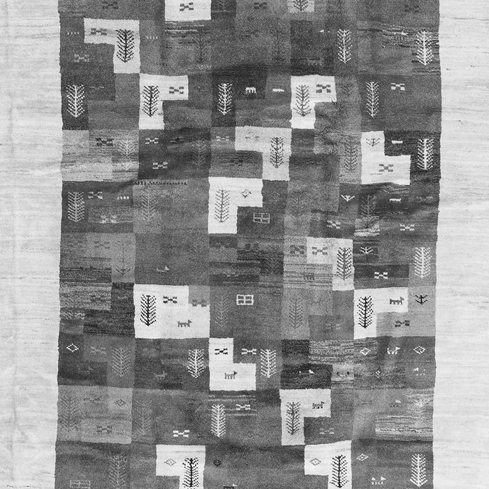 Solid Gray Modern Rug, con2866gry