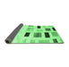 Sideview of Solid Emerald Green Modern Rug, con2867emgrn