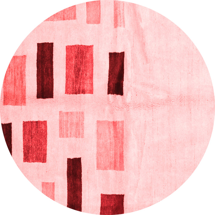 Solid Red Modern Rug, con2867red