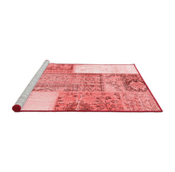 Transitional Red Washable Rugs