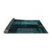 Sideview of Patchwork Light Blue Transitional Rug, con2869lblu