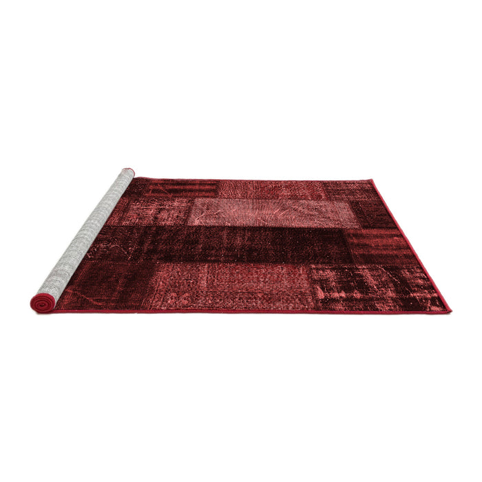 Transitional Red Washable Rugs